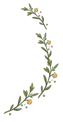 花草藤蔓裝飾（右）